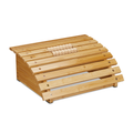 Ergonomic Wooden Footrest